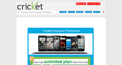 Desktop Screenshot of dckricket.com